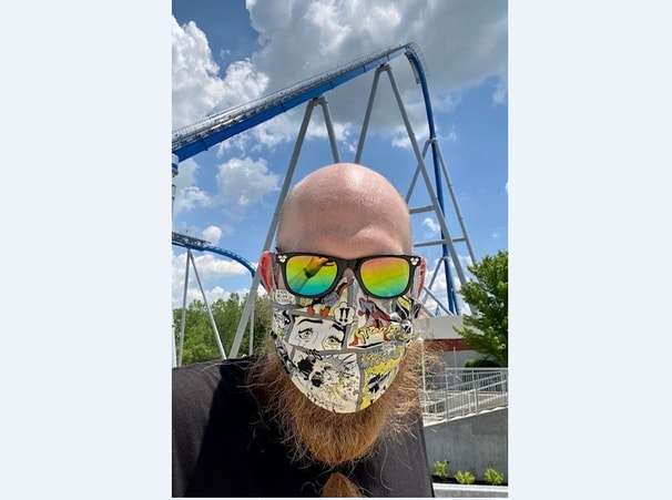 A roller coaster fanatic was too overweight to ride his dream ‘giga coaster.’ It motivated him to lose 195 pounds.