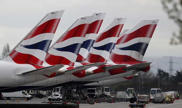 British Airways is retiring its entire fleet of 747s amid slump in air travel