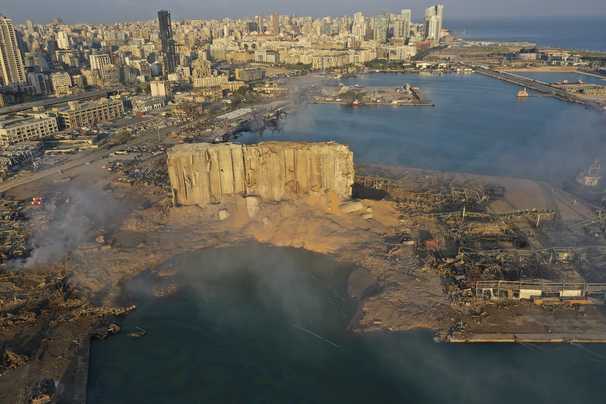 After the blast: Satellite images show destruction in Beirut
