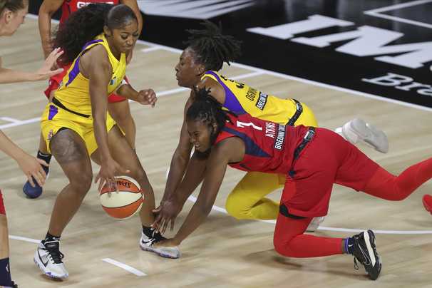 Free-falling Mystics drop sixth in a row, 81-64, to Sparks