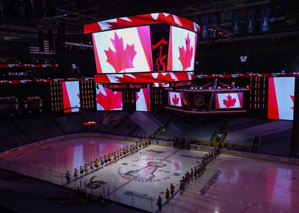 In Canada, hockey’s return is a partial sign of normalcy during precarious times
