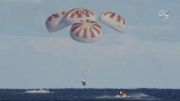 NASA and SpaceX prepare to bring astronauts home in a perilous splashdown