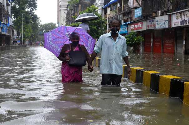 Year’s worth of rain in a month: Monsoon floods devastate Mumbai