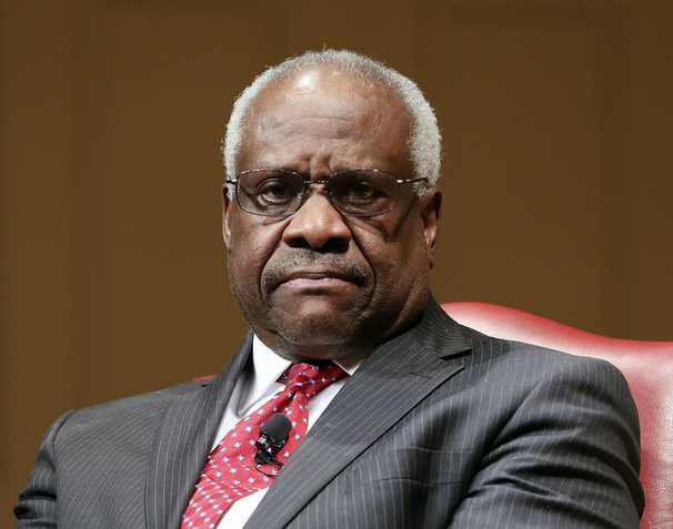 Clarence Thomas should recuse himself if the Supreme Court has to decide the election