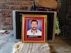 A portrait of Ganesh Tikone in his home in Khanapur, India.