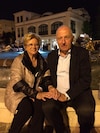 Carla and Silverio Polini, pictured in 2015 in Abano Terme, Italy, had been married for 52 years. They died nearly three hours apart in March.