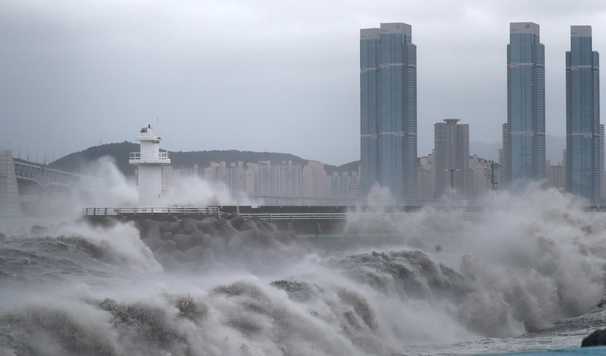 Typhoon Haishen hits South Korea after lashing Japan, leaving 4 missing