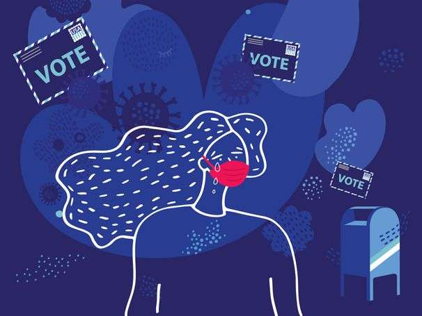 ‘I’ve been crying for days’: How voting became the latest of 2020’s many anxieties