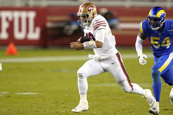 Jimmy Garoppolo and the 49ers show they’re not done quite yet with win over Rams