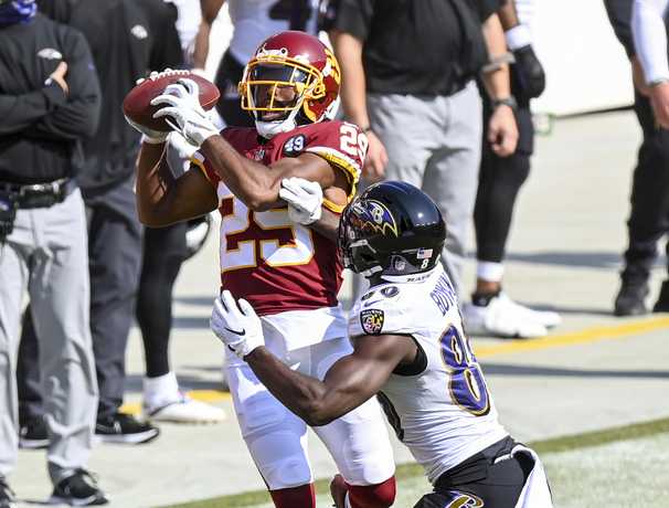 Kendall Fuller, tied for NFL lead in interceptions, is thriving no matter where he plays