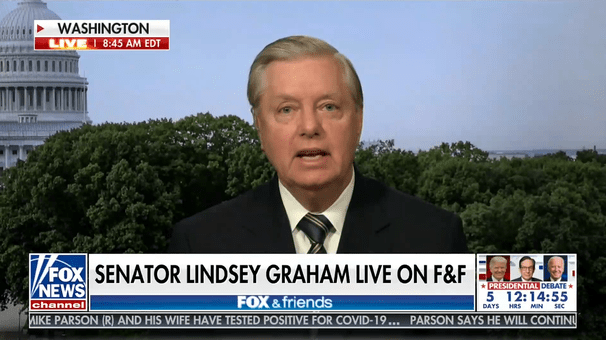 Lindsey Graham whines about Jaime Harrison’s cheddar