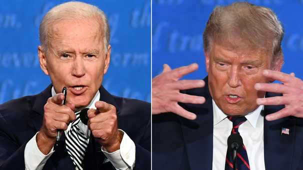 Trump-Biden ‘cage fight’ stokes global perception of a country in decline, mired in chaos
