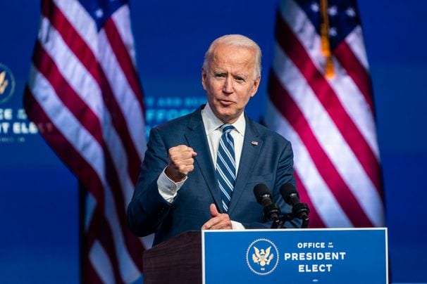 Biden got the highest percentage of eligible voters in about half a century
