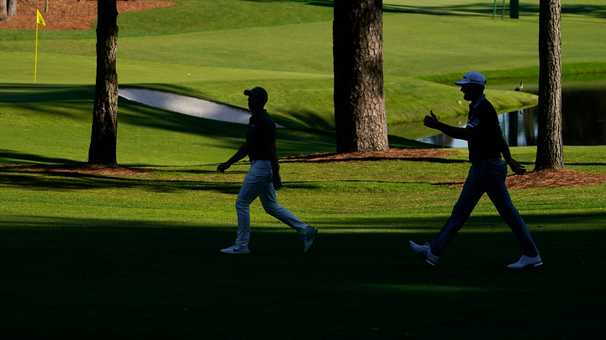 Dustin Johnson and Rory McIlroy, headed in different directions, received a Masters lesson