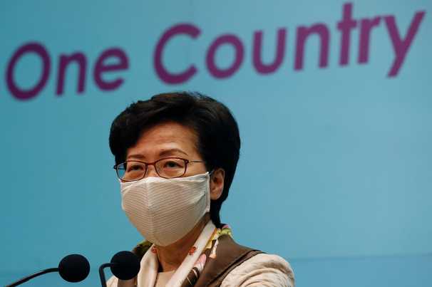 Hong Kong leader says she has ‘piles of cash at home,’ no bank account, due to U.S. sanctions