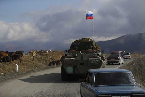 In Nagorno-Karabakh peace deal, Russia’s Putin claims a strategic win. But risks are attached.
