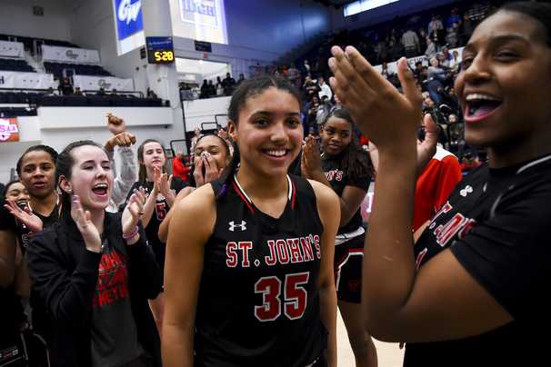 St. John’s star Azzi Fudd, the No. 1 player in the country, commits to U-Conn.