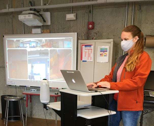 ‘Telepresence’ robots are making virtual school feel a little more like real school