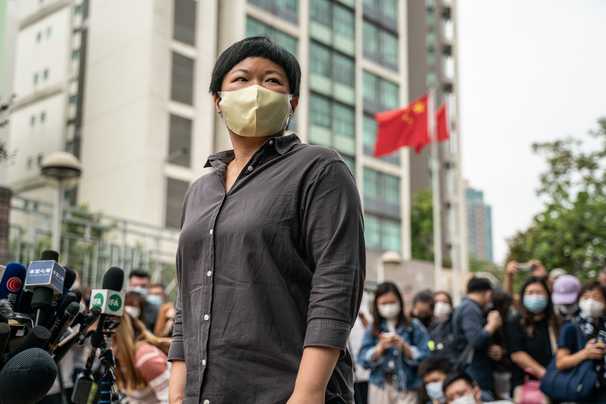 With protests muzzled, Hong Kong takes aim at the press