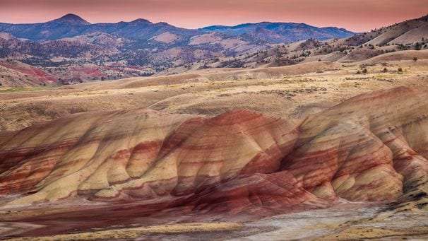 In Oregon, the passage of millions of years can be seen in unusual fossils and stunning vistas