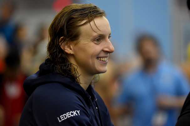 Katie Ledecky couldn’t pursue Olympic medals in 2020. She got her degree instead.
