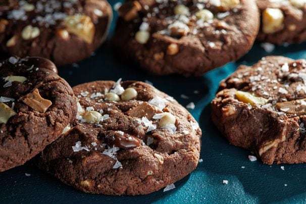 Lean into that love of chocolate with cookies that use it four ways
