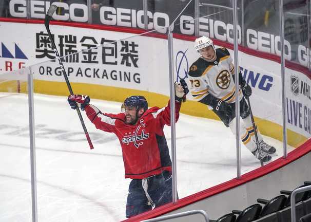 Alex Ovechkin returns, scores overtime winner as Capitals beat Bruins, 4-3