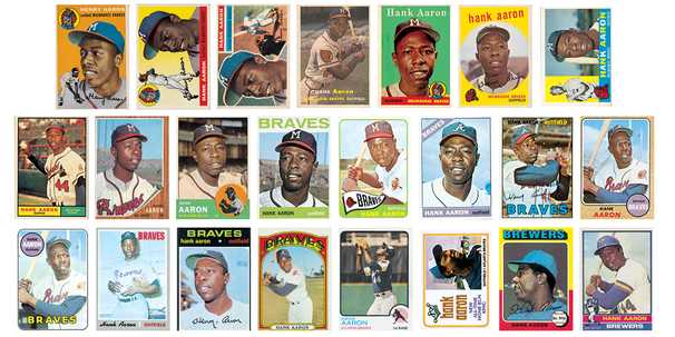 An iconic career was in the cards for Hank Aaron