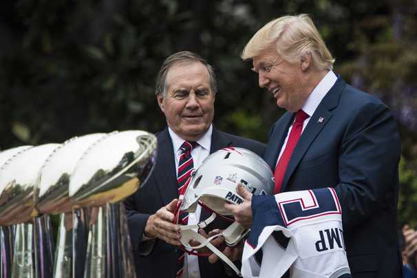 Belichick says he won’t accept Presidential Medal of Freedom from Trump