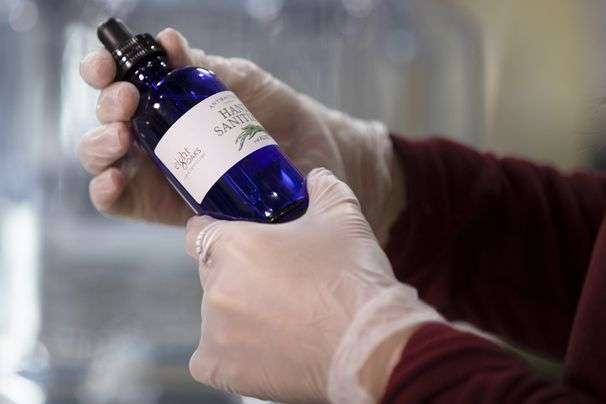 Distilleries helped out by making hand sanitizer. Now they’ve been threatened with unexpected FDA fees.
