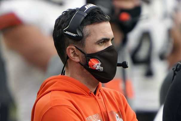 The Browns believe in Coach Kevin Stefanski, whether he’s on the sideline or in his basement
