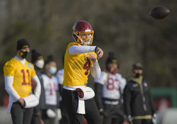 Washington could rotate quarterbacks Alex Smith and Taylor Heinicke in playoff game vs. Bucs