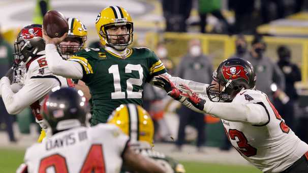 Aaron Rodgers is the NFL’s MVP for a third time