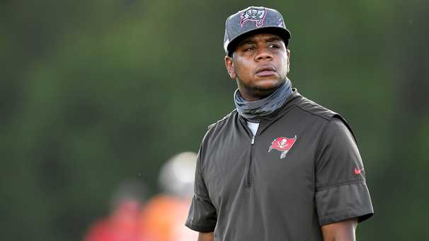 Byron Leftwich is a rising star on a Bucs coaching staff that shows the power of diversity