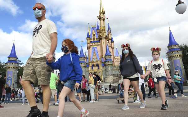 Disney took in nearly $5 billion less in revenue over the pandemic-riddled holidays