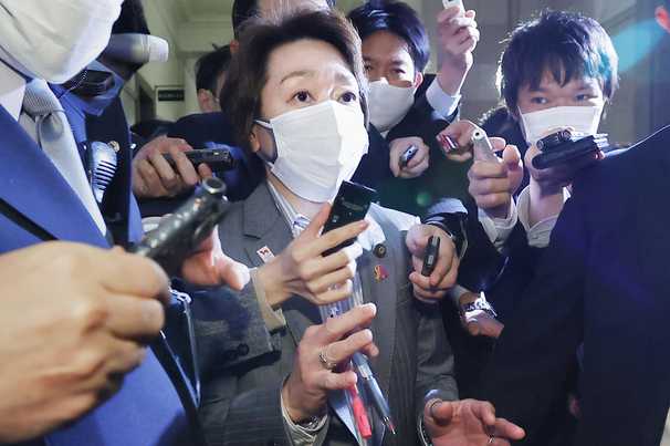 Japan’s ruling party says women can join key meetings — as silent observers