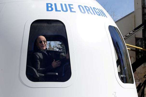 Jeff Bezos’s next act after Amazon: Getting his space company, Blue Origin, off the ground