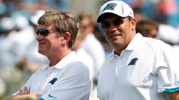 The partnership between Marty Hurney and Ron Rivera has been 10 years in the making