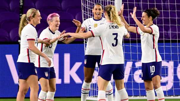 The USWNT will play a match Thursday. Making it happen has been a journey.