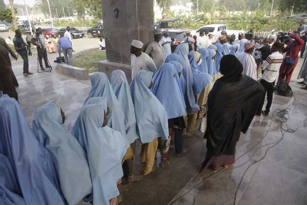 279 Nigerian schoolgirls released days after raid on boarding school, officials say