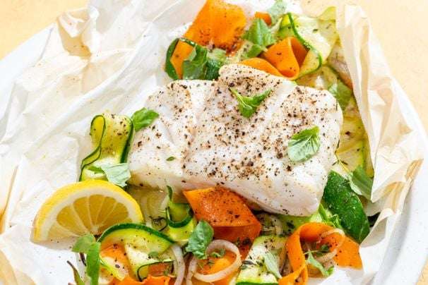 Cooking fish in parchment packets ensures moist, flavorful fillets without much fuss