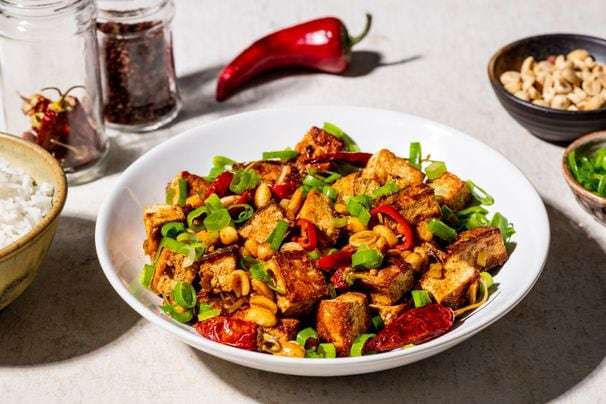 Kung pao tofu is a spicy, tingly celebration of Sichuan cooking