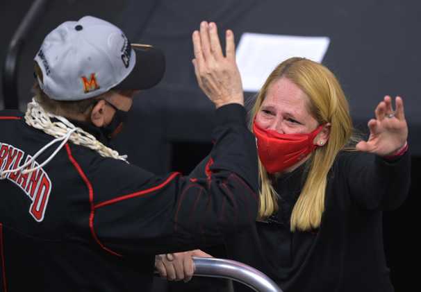 Maryland’s Brenda Frese has been coaching with a heavy heart as her dad battles cancer