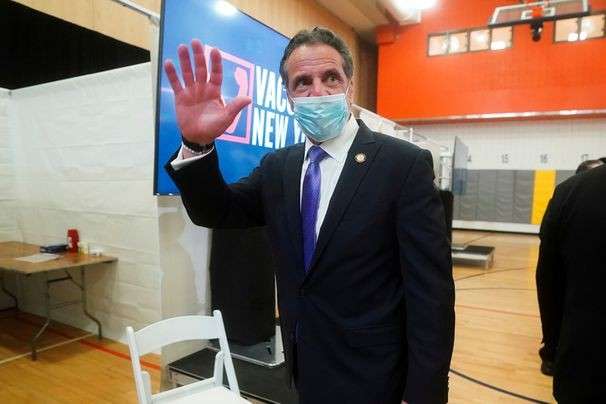 Andrew Cuomo declared the pandemic a ‘no-politics zone.’ Behind the scenes, he worked to burnish his own standing.