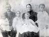 From left, James and Mary Bailey McAfee (Amanda Wills's great-great grandmother), with their children Zet, Mandy, Ret and Stella. (Family photo)