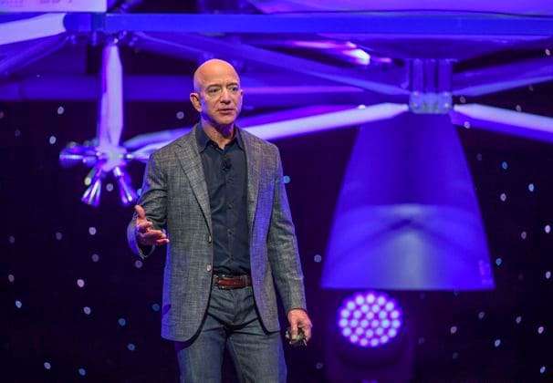 Jeff Bezos challenges NASA moon-contract award to Elon Musk’s SpaceX
