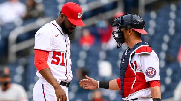 The Nationals’ bullpen concerns grow as Wander Suero exits early in a win over Arizona