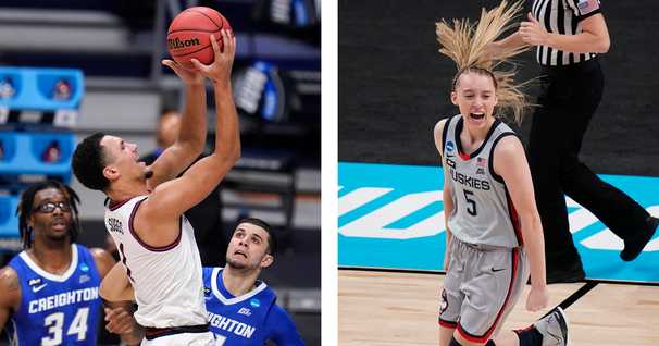 When Paige Bueckers and Jalen Suggs faced each other, it was ‘just amazing stuff’