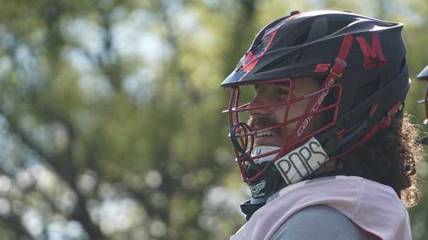 After losing his father to ALS, a Maryland lacrosse standout plays for ‘Pops’ and his family