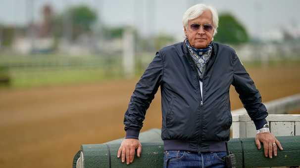 Bob Baffert, long horse racing’s irreverent king, sits on a precarious throne